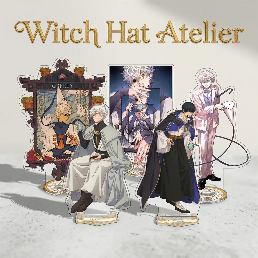 Witch Hat Atelier Newly Drawn 15CM Double Sided Acrylic Stand Keychain 2026 New Anime Stand Coco Qifrey Olruggio Fans Gift