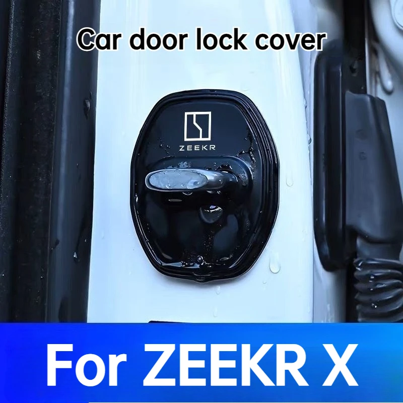 Waterproof Silicone Door Lock Protective Cap Anti-Dust Cover For ZEEKR X Interior Upgrade Parts