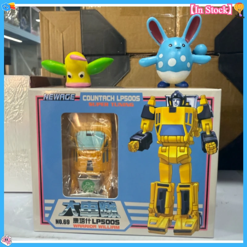 

【In Stock】Transformation Toys H69 Scud H69P White Police H69R Red Man Small Scale Movable Doll Model Collection Gift