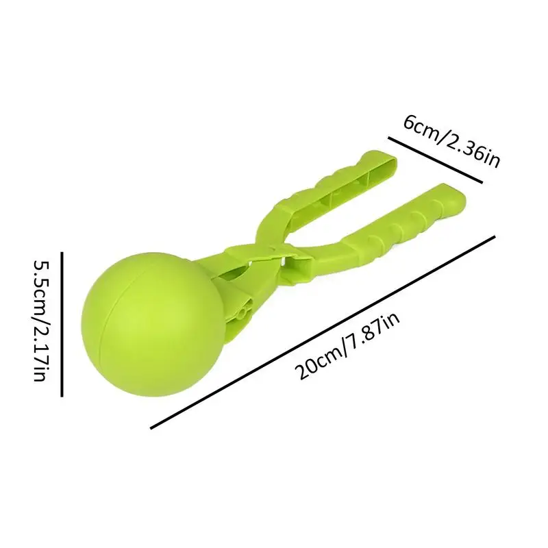 Stampi per sabbia con clip per creatore di palline di sabbia per bambini Adulti Stampo per giochi di sabbia a forma di cartone animato 3D all'aperto Stampo a forma di palla di sabbia per bambini Sabbia