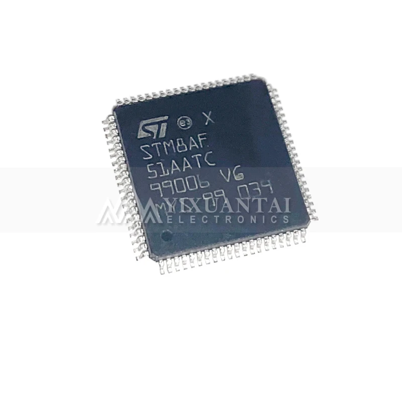 

5 шт./лот, новый оригинальный STM8AF51AATC STM8AF 51AATC STM8AF51AAT STM8AF51 QFP80