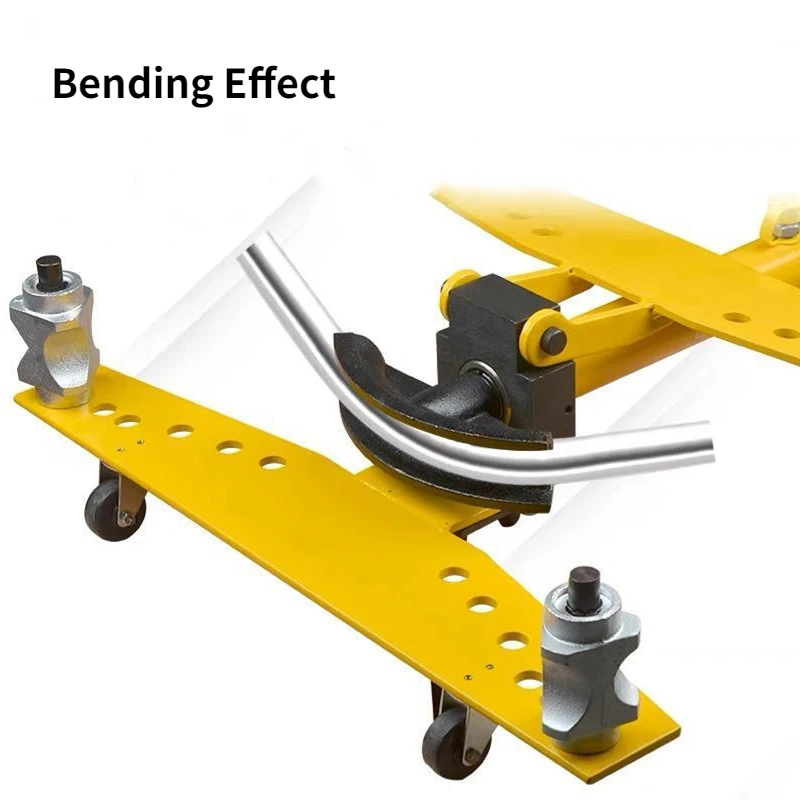 2-Inch Electric Pump Semi-Automatic Iron Copper Aluminum Pipe Bender Machine For Stainless Steel Hydraulic Exhaust Engine