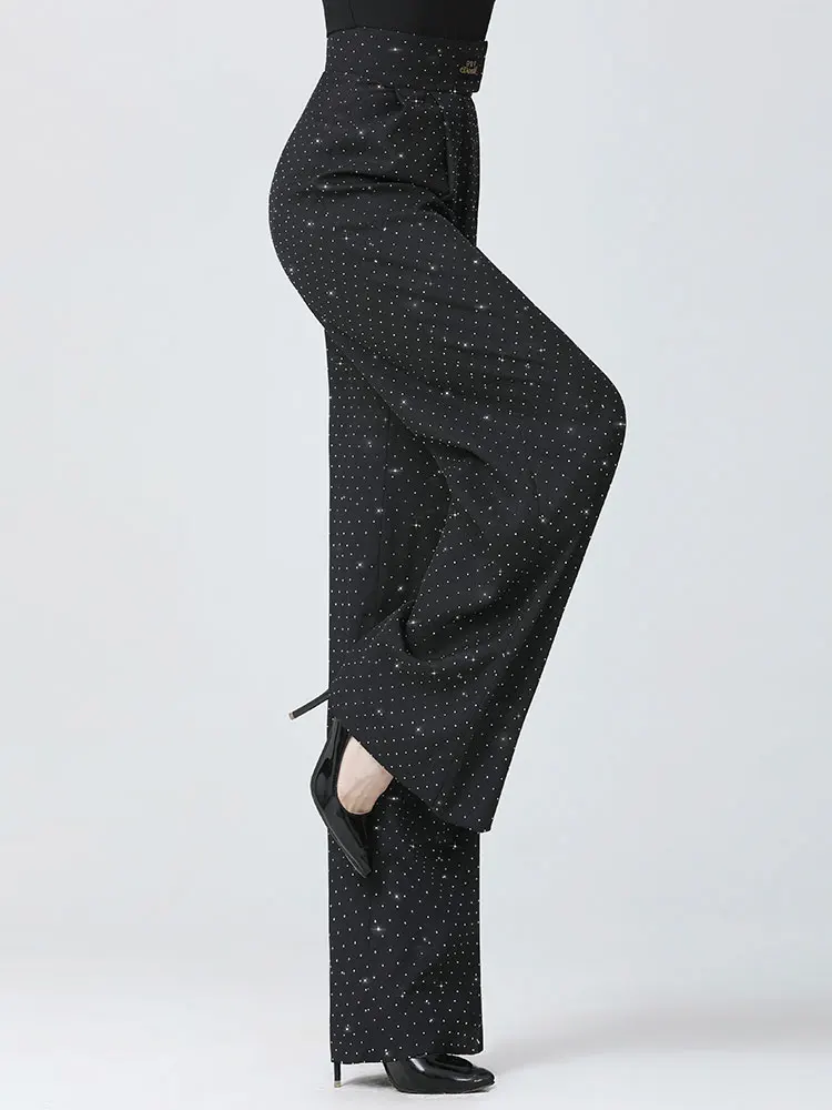 pantalon-de-danse-latine-moderne-pour-femmes-vetements-de-danse-avec-strass-correcteurs-pour-danse-de-salon-pantalon-d'entrainement-taille-haute