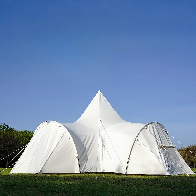 Muyun Danfeng Canopy Outdoor Campground Team Building Party Rainproof and Windproof Tower Tent Canopy