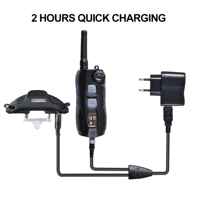 Dog training accessories 4 training modes DT4200 2000m waterproof charging electric shock collar dog training e-collar