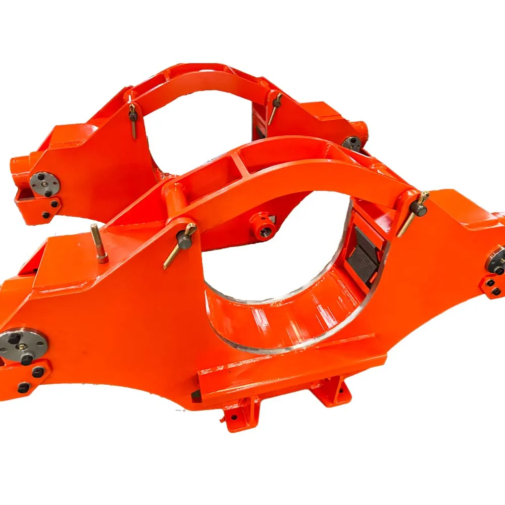 Micropile Rig Hydraulic Clamp Multi-functional Drill Rig Pipe Holding Breakout Soil Consolidation Construction Works Forged