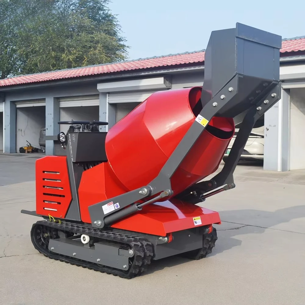 YG Customized Factory Wholesale Mobile Factory Price Small Mini Trailer Concrete Mixer Self Loading Cement Mixer Price For Buil