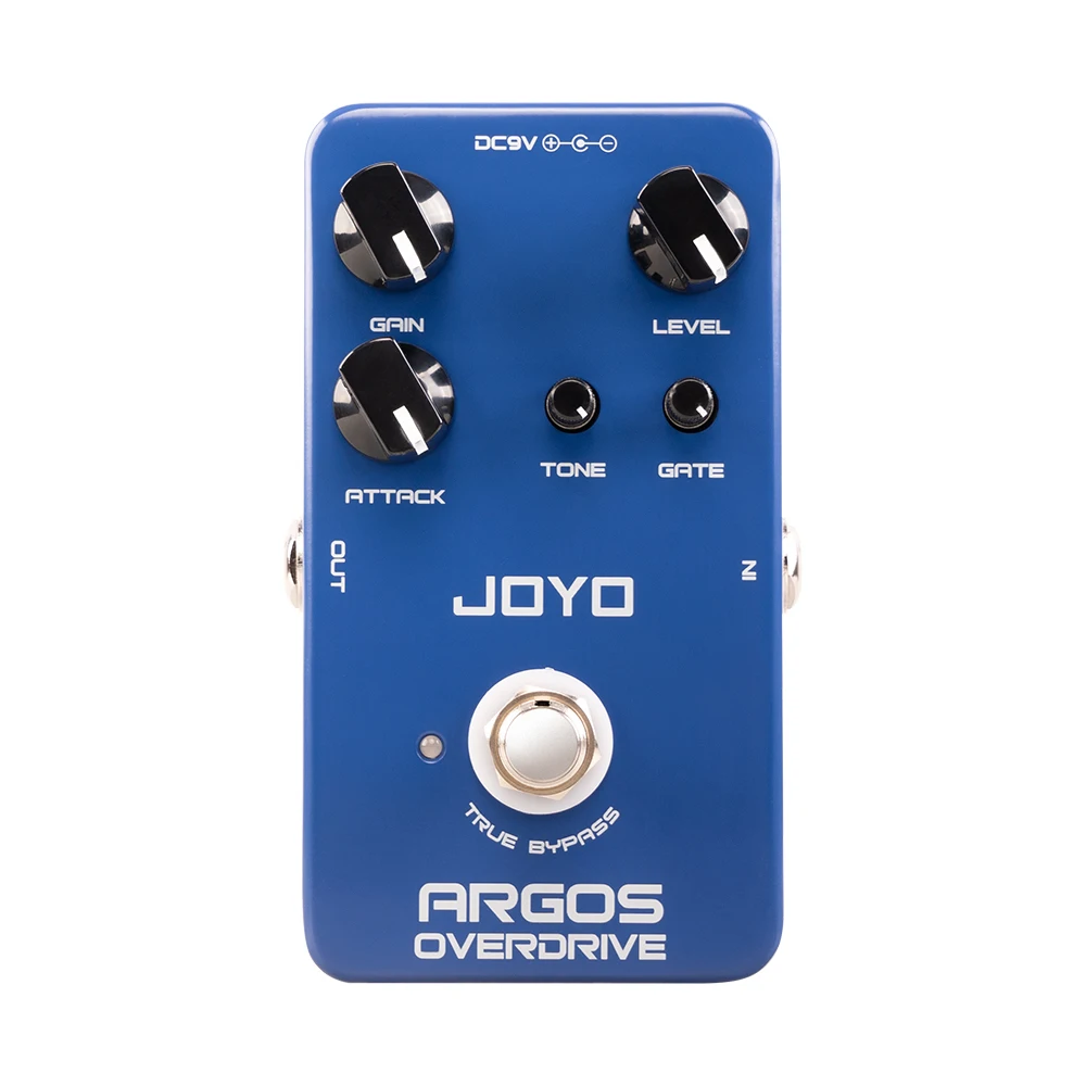 

JOYO JF-23 ARGOS Electric Guitar Pedal Multi-Mode Bass Effects Overdrive Pedal Built-In Noise Gate True Bypass Music Band Parts