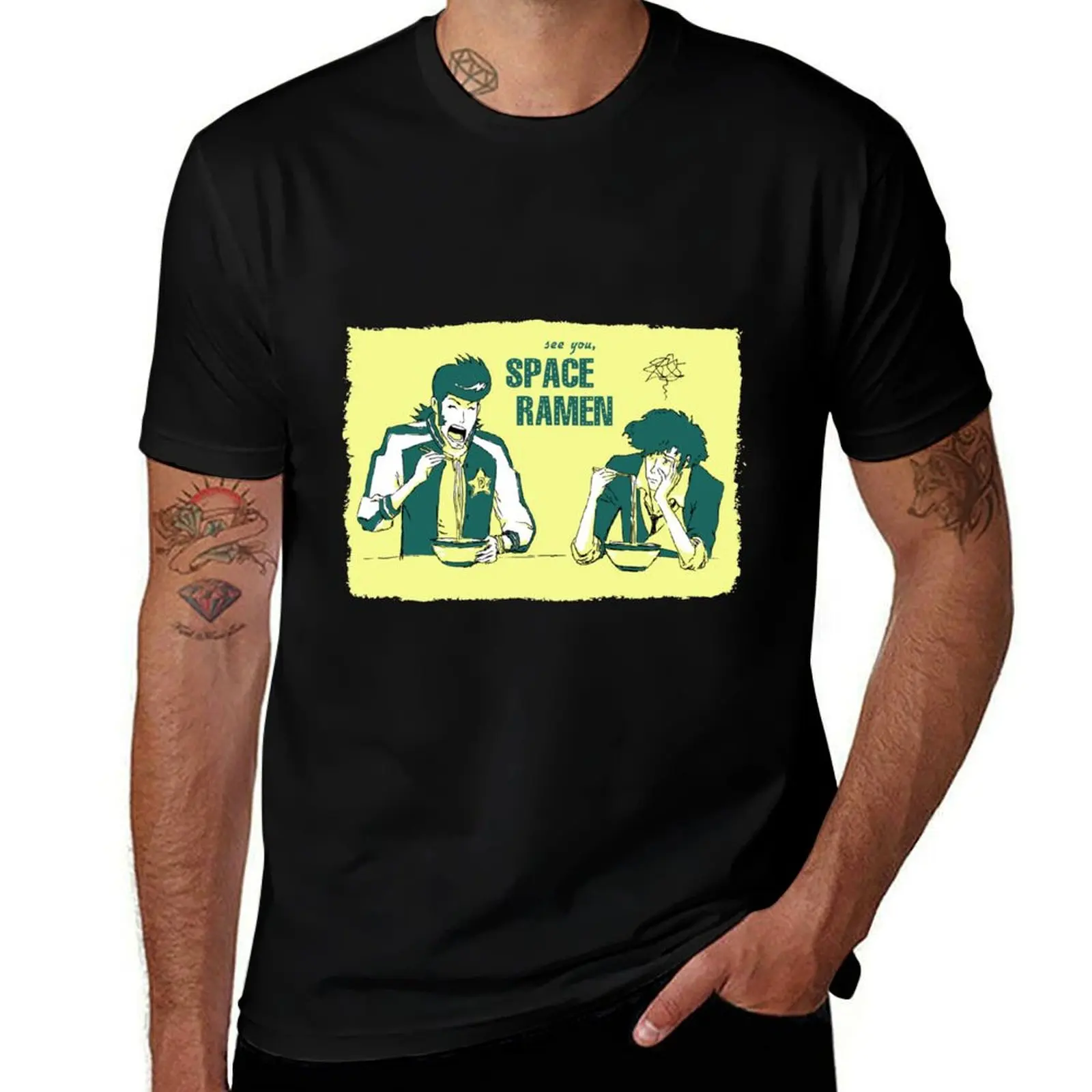 

shirt t 100 T-Shirt t custom T-Shirt shirts man Space shirt Ramen t percent oversize for cotton print