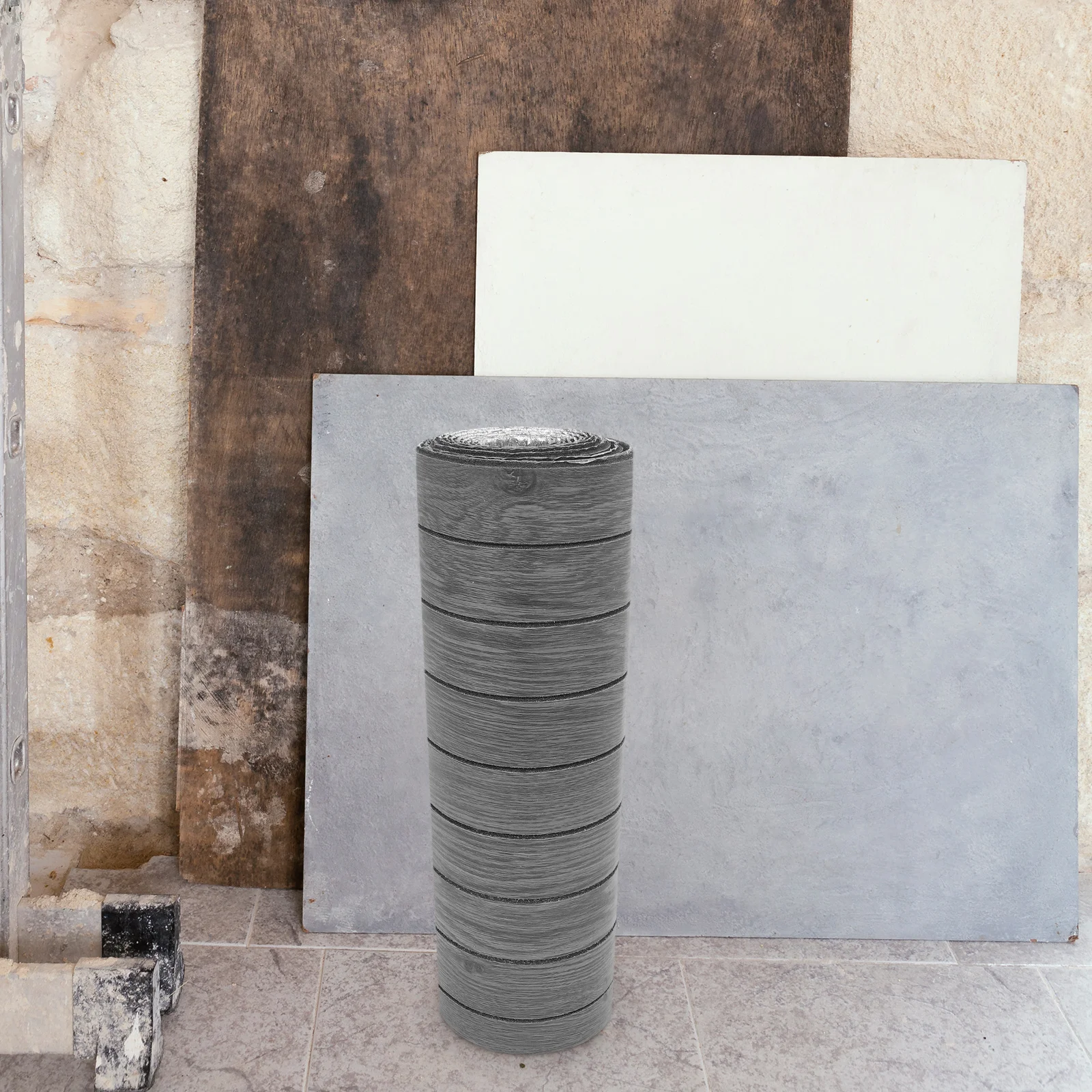 

300x40cm 3D Textured Wall Panel Peel and Stick Waterproof Self-Adhesive Slat Wallpaper for Stylish Versatility