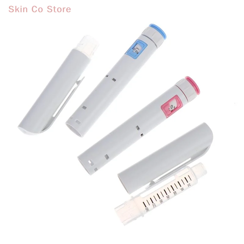 [CO]1Pcs 60U Insulin Injection Pen With Adjustable Dosage Display And Clip Design For Diabetes Daily Care Home And Travel Use view 2