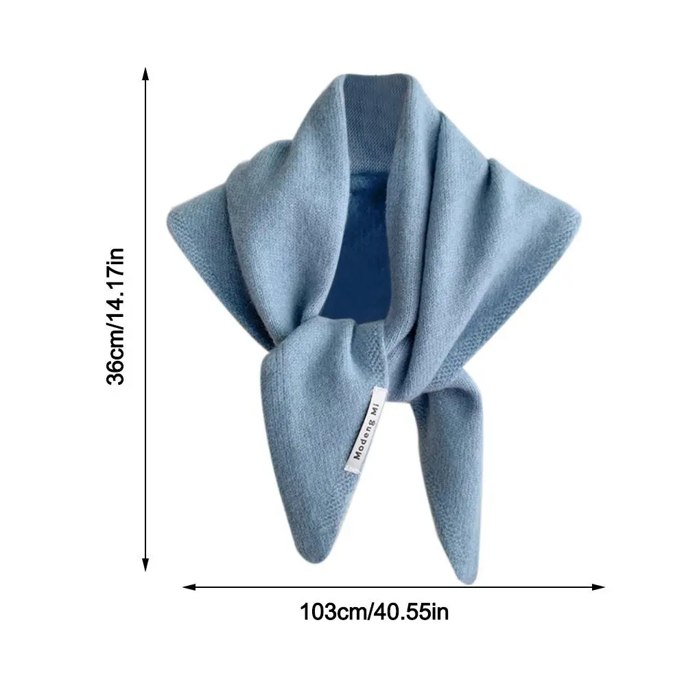 Nouveau Laine tricoté écharpe multi-fonctionnelle chaud femmes foulard femmes châle hiver