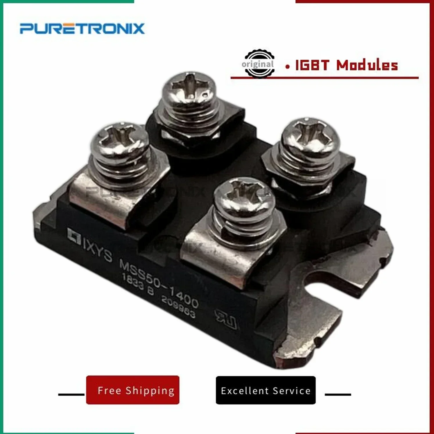 MSS50-800 MSS50-1200 MSS50-1400 MSS40-1200 SCR وحدة 4-دبوس ISOTOP