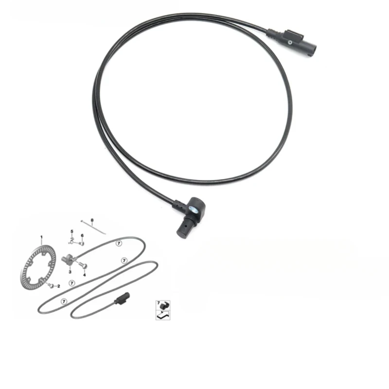 For BMW M1000XR R1200RS R1200RT R1200GS R1250GS ADV G310 R nineT Motorcycle ABS Front Rear Wheel Speed Sensor