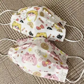 20裝 日本美少女戰士成人一次性防塵安全透氣卡通動漫臉部裝飾 8 最佳銷售 美少女戰士週邊商品 - №2