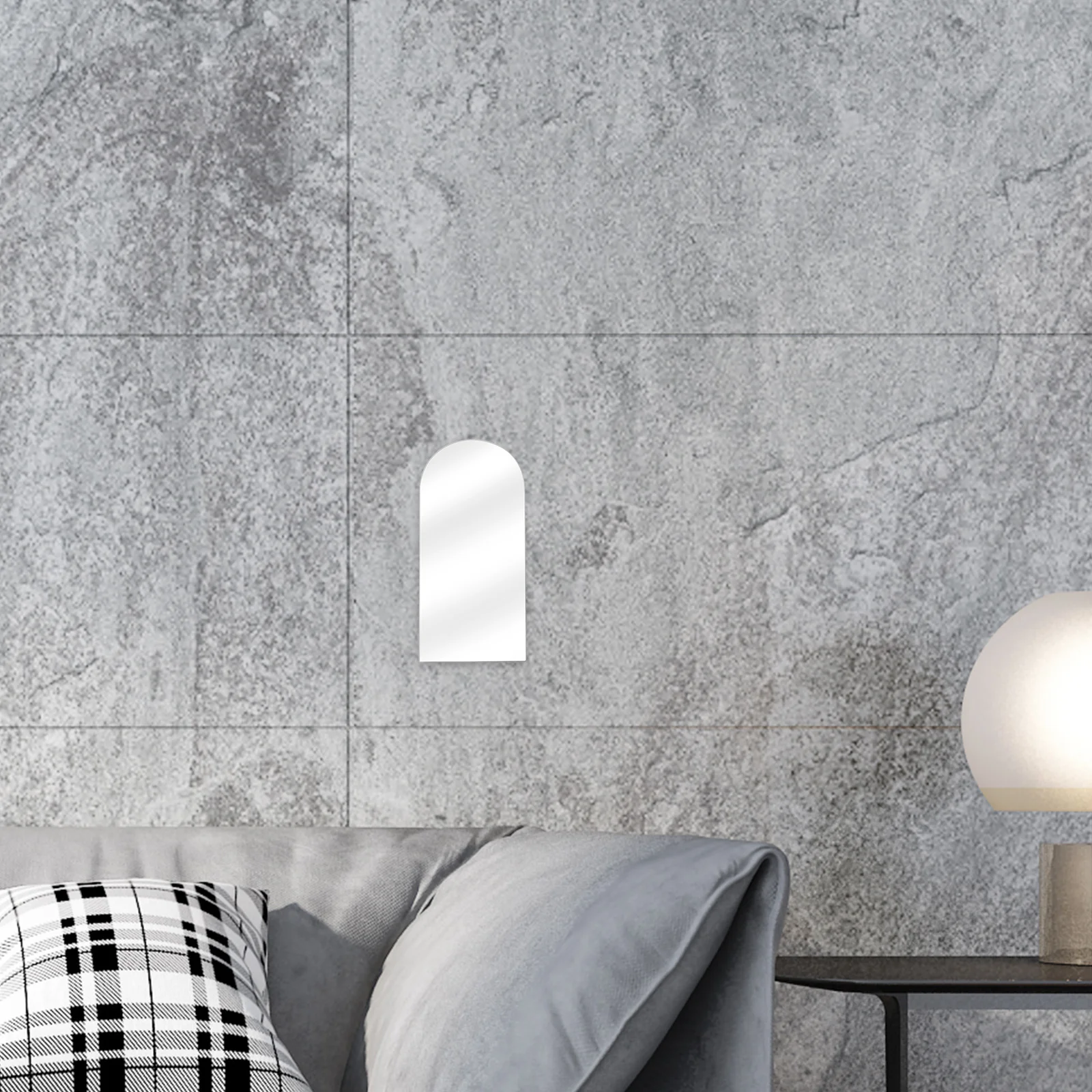 

Irregular Shaped Acrylic Decorative Desktop Makeup Mirror For Bedroom Vanity Table Top Home Office Diy Wall Mountable