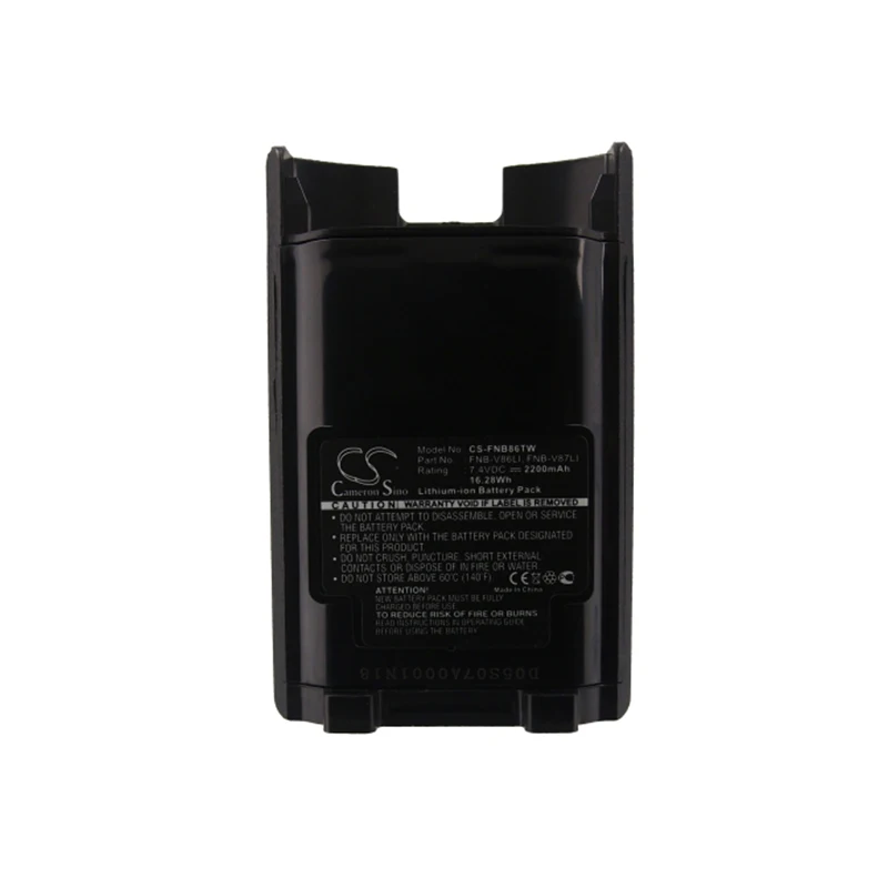 كاميرون سينو بطارية 2200 مللي أمبير في الساعة لـ Vertex /YAESU VX-820، VX-600، VX-824، VX-821، VX-929، VX-900، VX-920، VX-829، VX-924