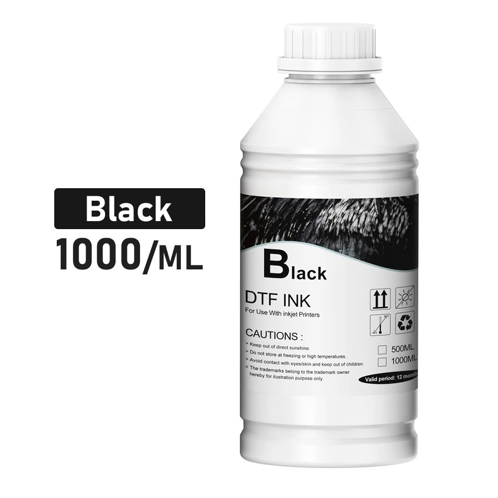 1000ML DTF Ink Directly to Transfer Film Ink For Epson XP600 L1800 R1390 L805 L800  DX5 DX7 DTF  Printer T shirt Printing Ink