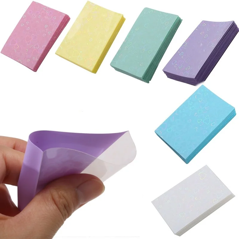 Sharkbang 50pcs/Lot Holo Card Sleeves 60x90mm 20C Macaron Color Kpop Holder For Postcards Films Game Cards Photocard Protector view 6