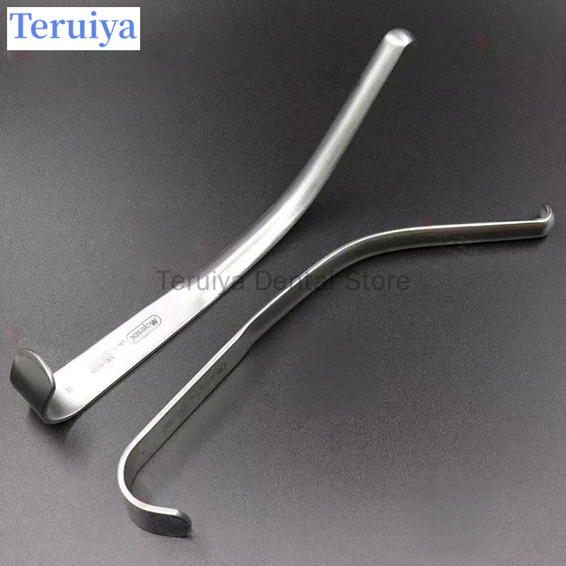 

Professional Mandibular Ramus Dental Retractor | Contra-Angle/Right Angle Stainless Steel Tool for Dental Implant Placement & Su