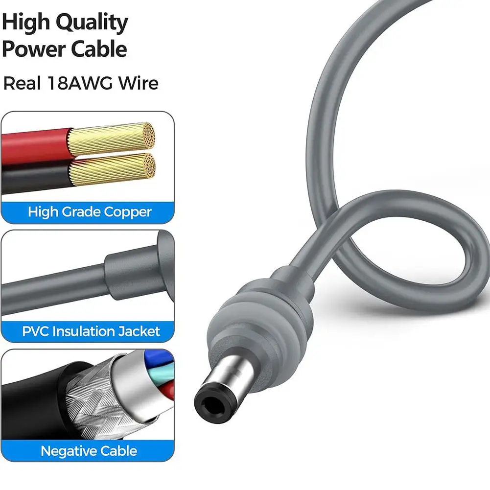 

For Starlink MiniD C Male To Female Power Extension 0.12m Waterproof 15m 2025 Corrosion-resistant 10m And Cable New Y3P1