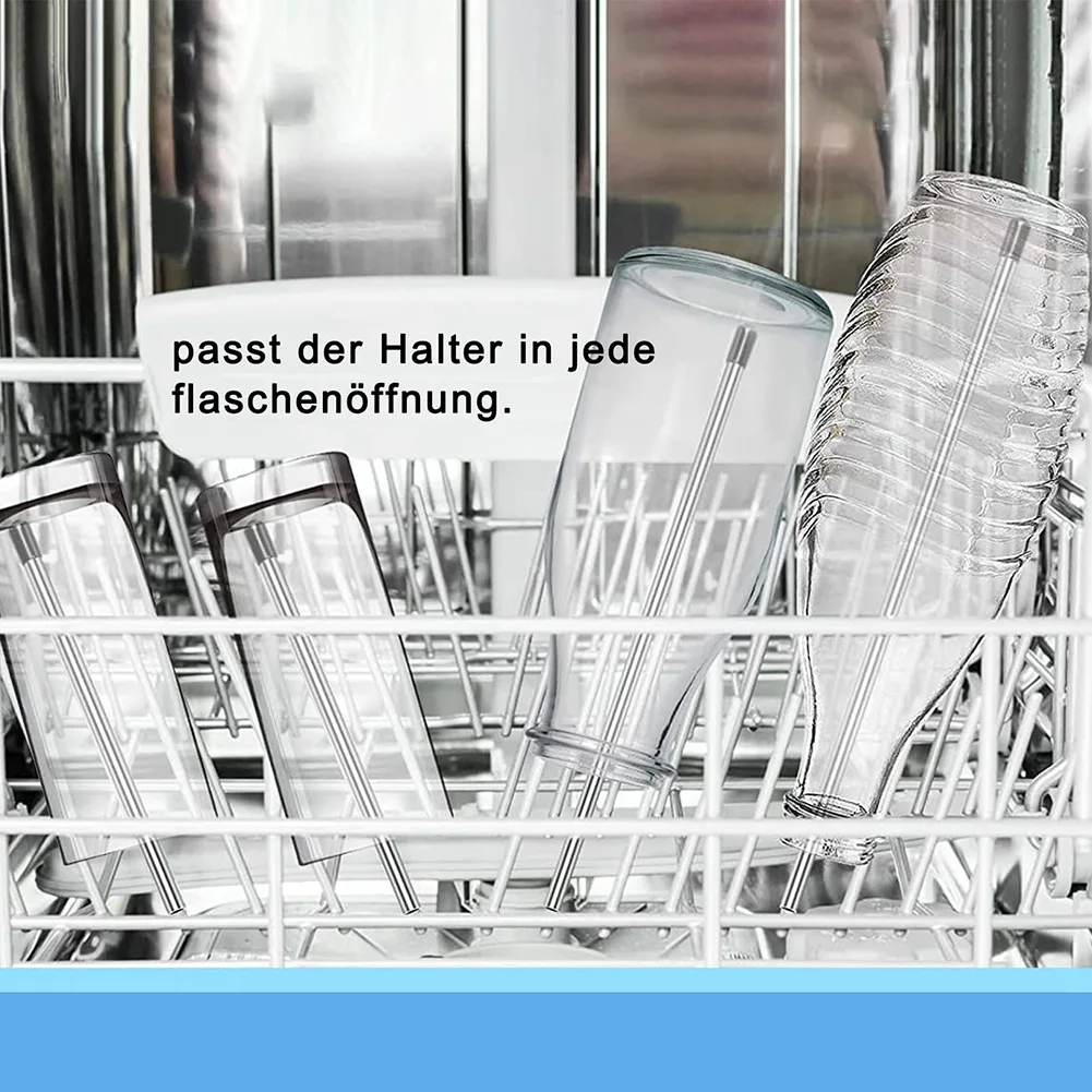 A09G-Geschirrspüler-Einsatz, kompatibel mit Sodastream-Flaschen, universeller Flaschenhalter, geeignet für alle Standard-Geschirrspüler