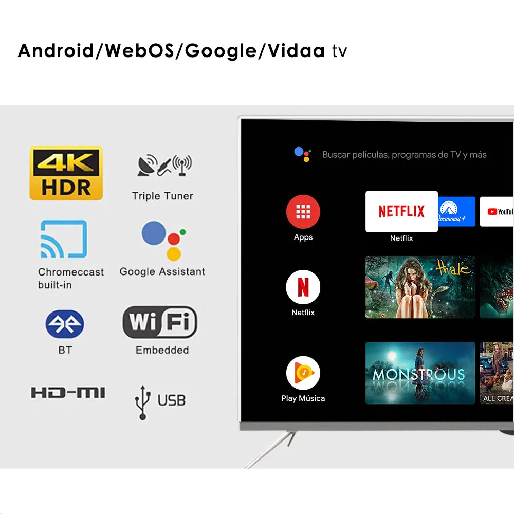 تلفزيون OLED 4K 8K 65 بوصة Z1 Series AI تلفزيون ذكي بدون إطار تلفزيون 75 85 بوصة OLED TV