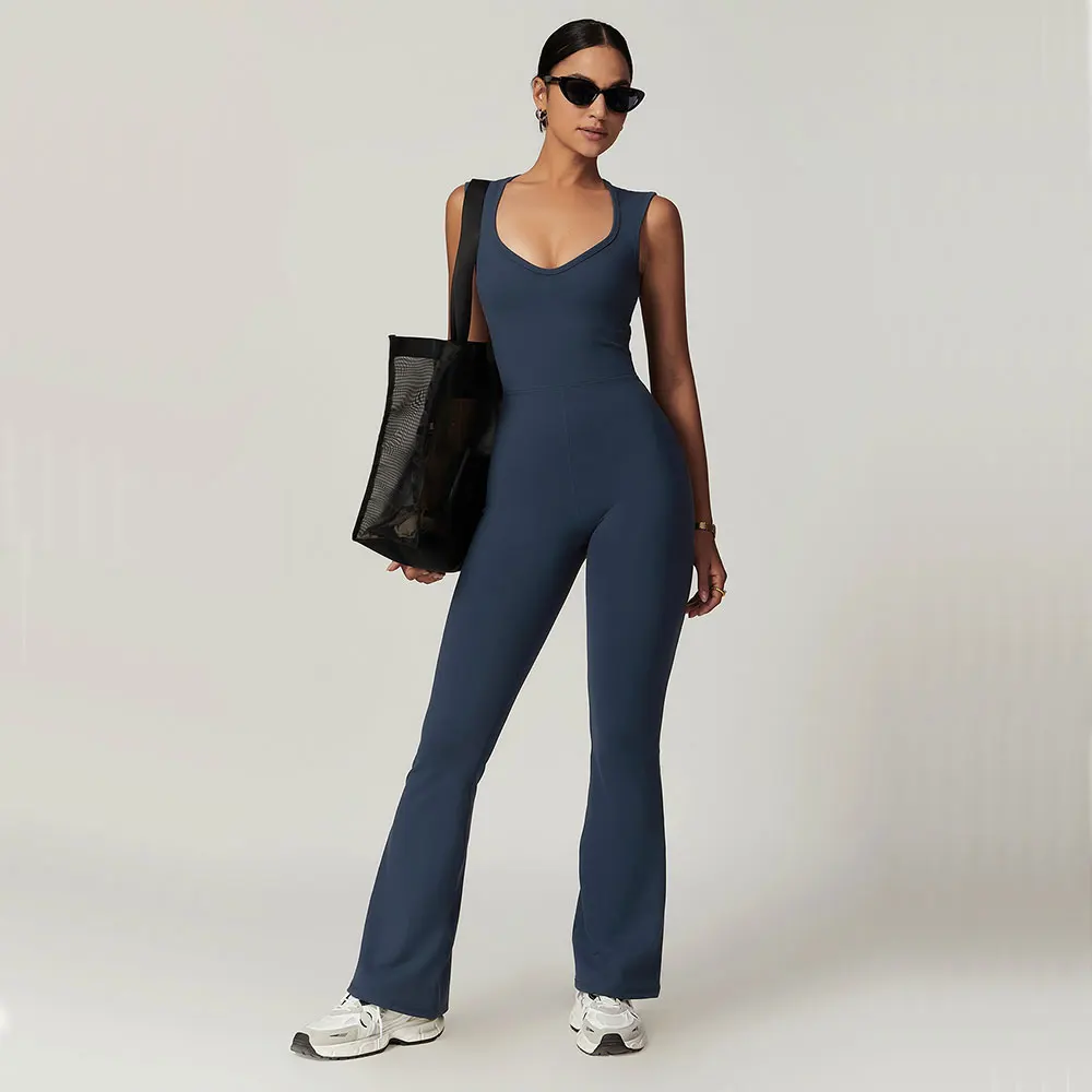 Jumpsuit Gym Set Women Clothes Training Yoga Suit Sportswear Women Sports Jumpsuit Fitness Rompers Stretch Workout Bodysuits