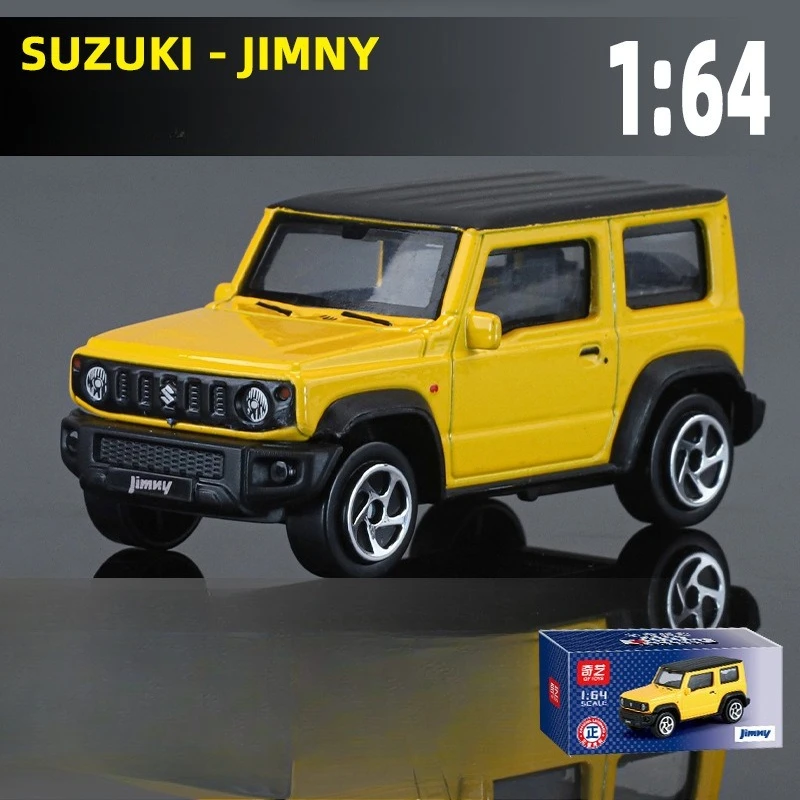 

Мини1:64 Jimny, модель автомобиля из сплава, игрушечный автомобиль для мальчиков, маленький подарок-сюрприз