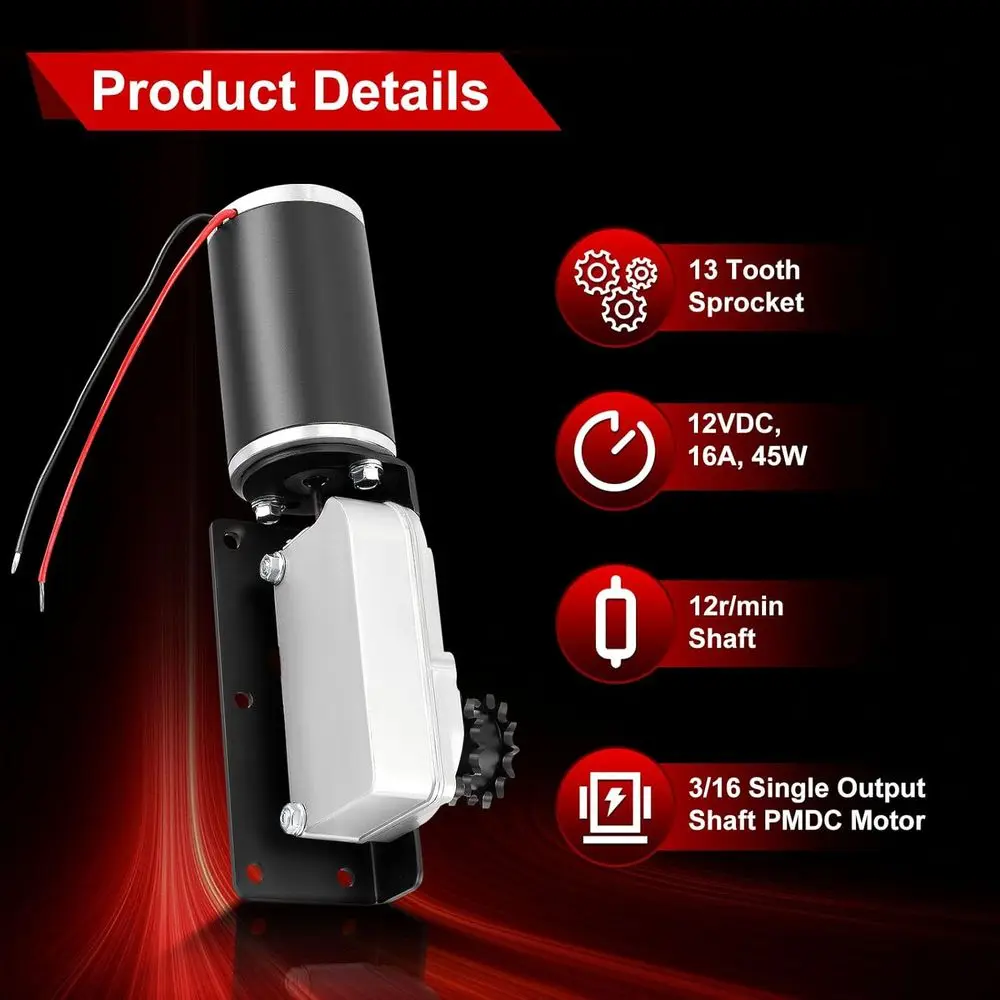 225008 RV انزلاق خارج المحرك والعتاد الإسكان متوافق مع BAL Accu-Slide كابل الشريحة خارج نظام 13 ضرس الأسنان لمقطورة RV #3