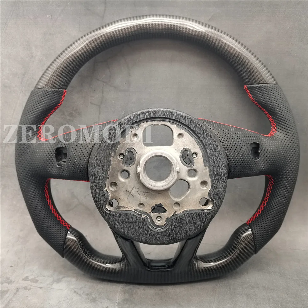 For Audi Steering Wheel RS3 RS4 RS5 RS6 RS7 S3 S4 S5 S6 S7 S8 A3 A4 A4L A5 2016-2020 Model LED Customized Racing Wheel