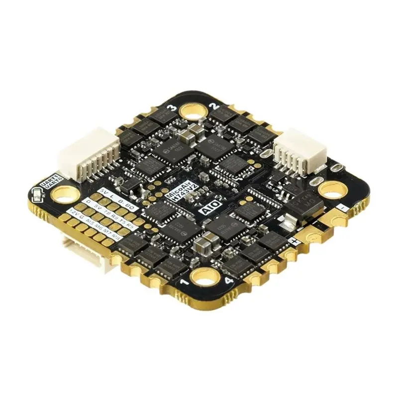 AS96-H743 V2 AIO 35A Flight Control Unit For PX4 2-6S Battery ESC Full Kit Industrial-Grade Dual IMU Support PM PX4 INAV