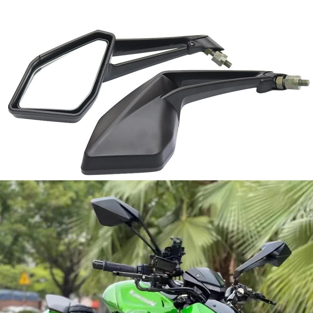 Motorcycle Accessories Rear View Side Mirrors Matte Black For Kawasaki Z1000 Z 1000 2014-2022 2015 2016 2017 2018 2019 2020 2021