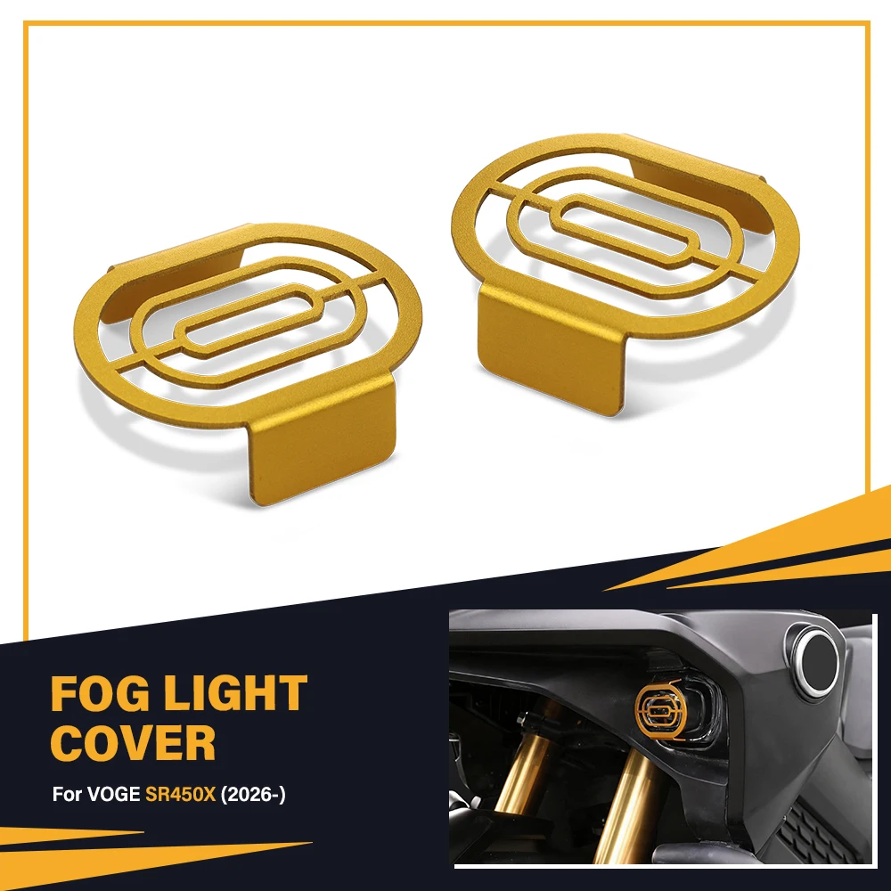 FOR VOGE SR450X SR 450X 2026- Accessories Motorcycle Fog Light Cover Fog Lamp Guard Aluminum Alloy Fog Light Protector