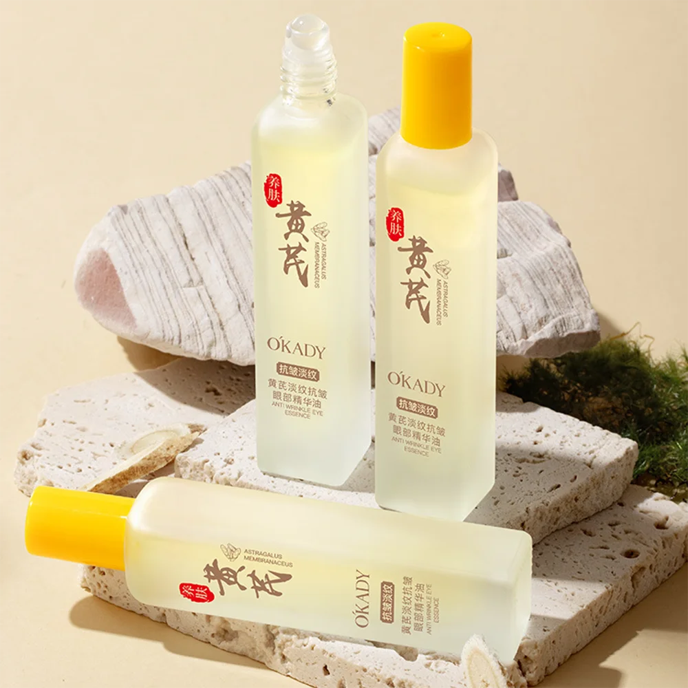

Astragalus Reduce Wrinkles Eye Essence Oil Moisturizing Improve Dark Circles Tighten Eye Contours Ball Massage Eye Cream