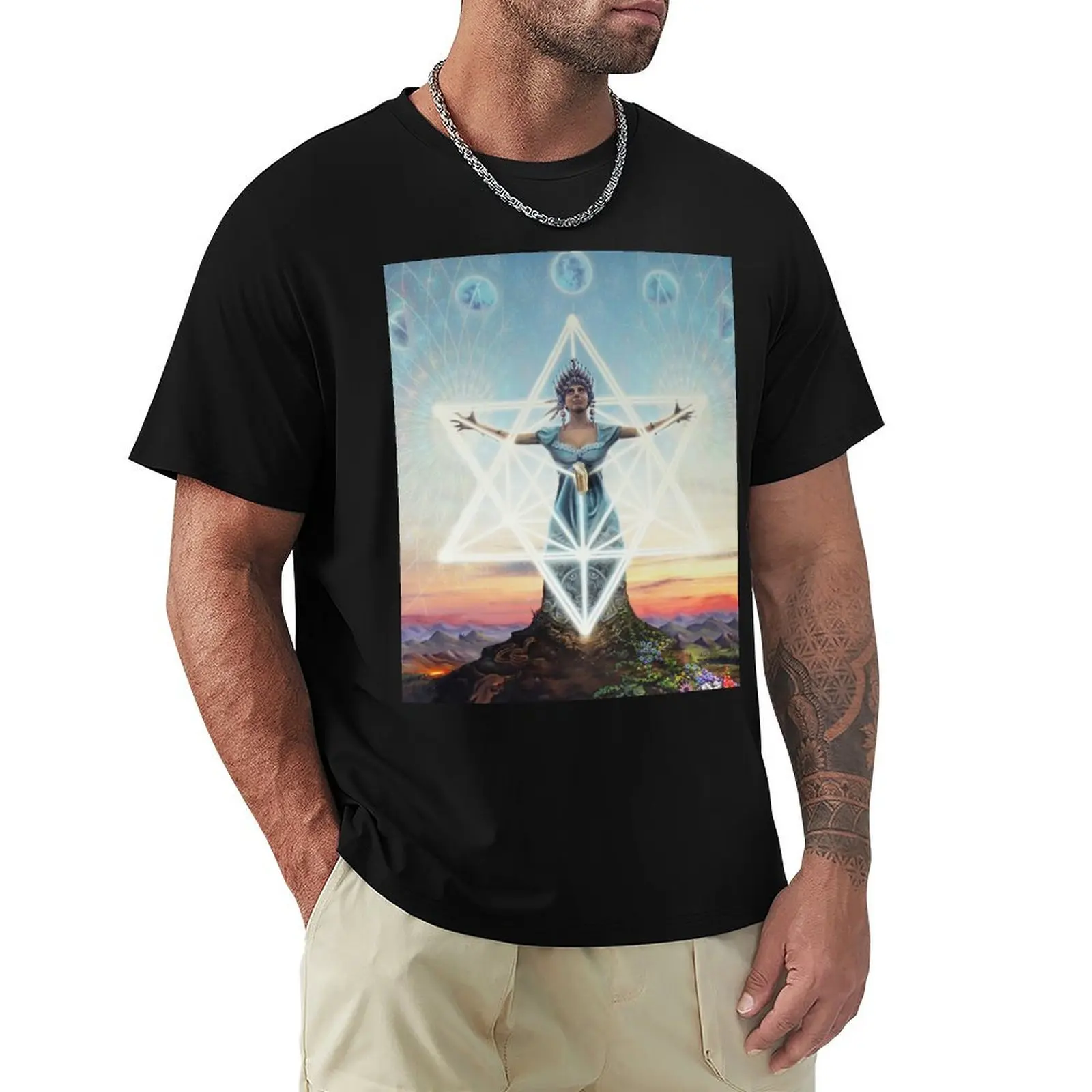 

Manifestation T-Shirt sweat Funny t-shirt street wear korean fashion t shirts for men