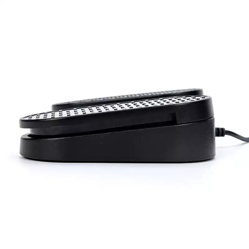 Dual USB Game Foot Pedal Switch, Metal Pedal Supports Keyboard & Mouse Simulation view 5