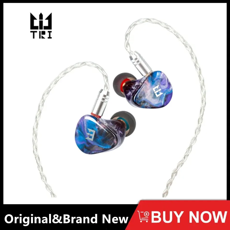 

TRI Starsea 2BA+1DD Driver Unit HiFi In Ear Monitor Earphone Sports Music Headset 0.78mm2Pin Headphone Earbuds TRI I3 Starshine