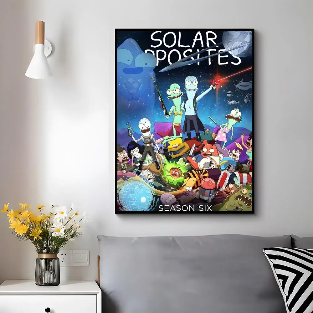 Abstract Concept O-opposites Poster Trendy Aesthetic Wall Decor for Dorm & Bedroom
