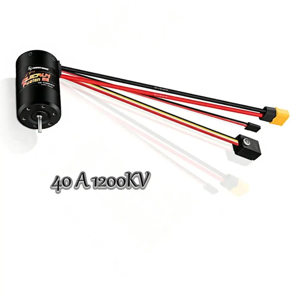 Hobbywing QuicRun Fusion SE 2-in-1 Brushless System 40A ESC 1200KV 1800KV Motor XT60 For 1/10 RC Crawler TRX4 SCX10