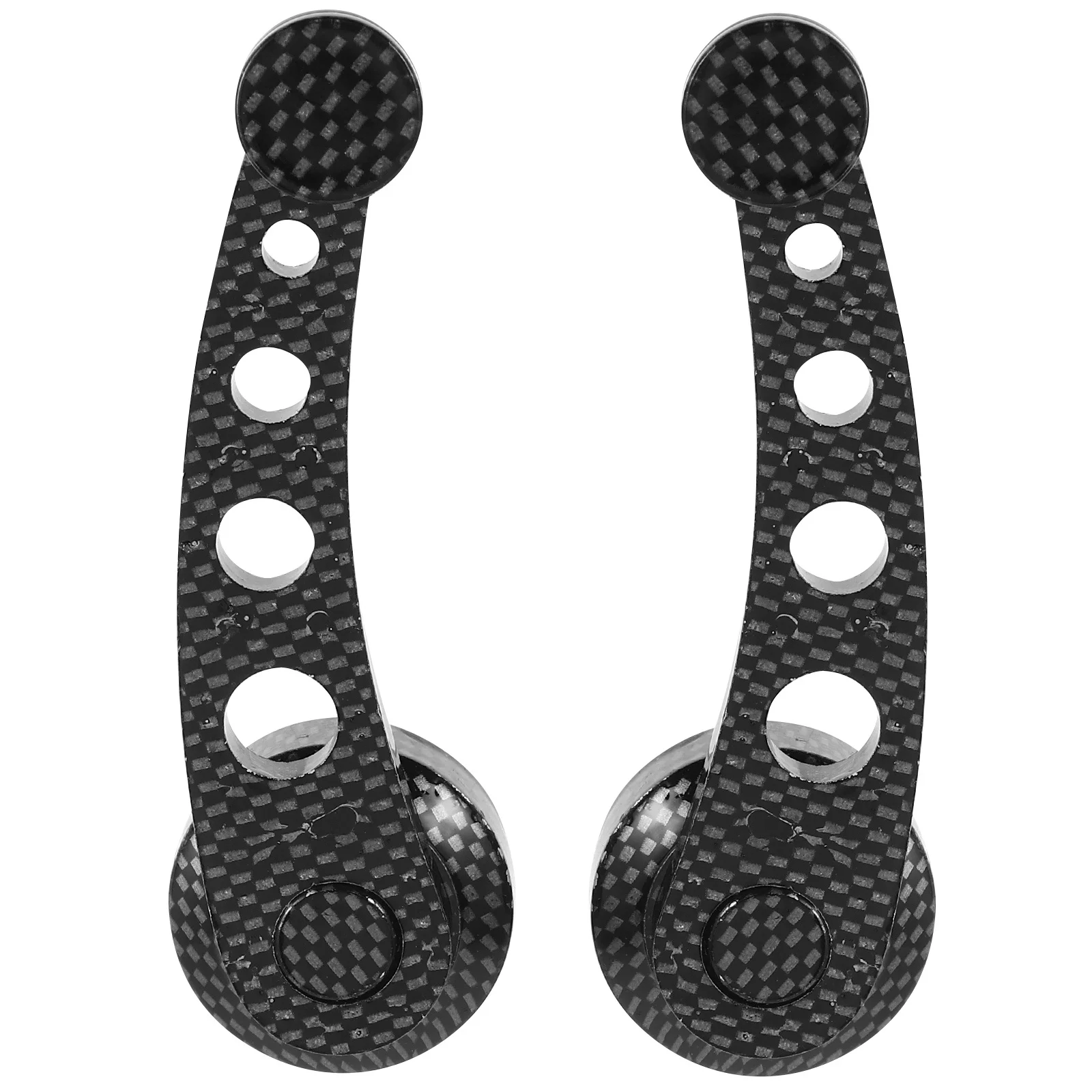 Metal Window Crank Handle 2pcs Set Vehicle Window Handle Replacement Crank Window Opener for Car Truck Interior