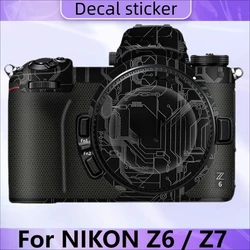 For NIKON Z6 / Z7 Camera Body Sticker Protective Skin DecalVinyl Wrap Film Anti-Scratch Protector Coat