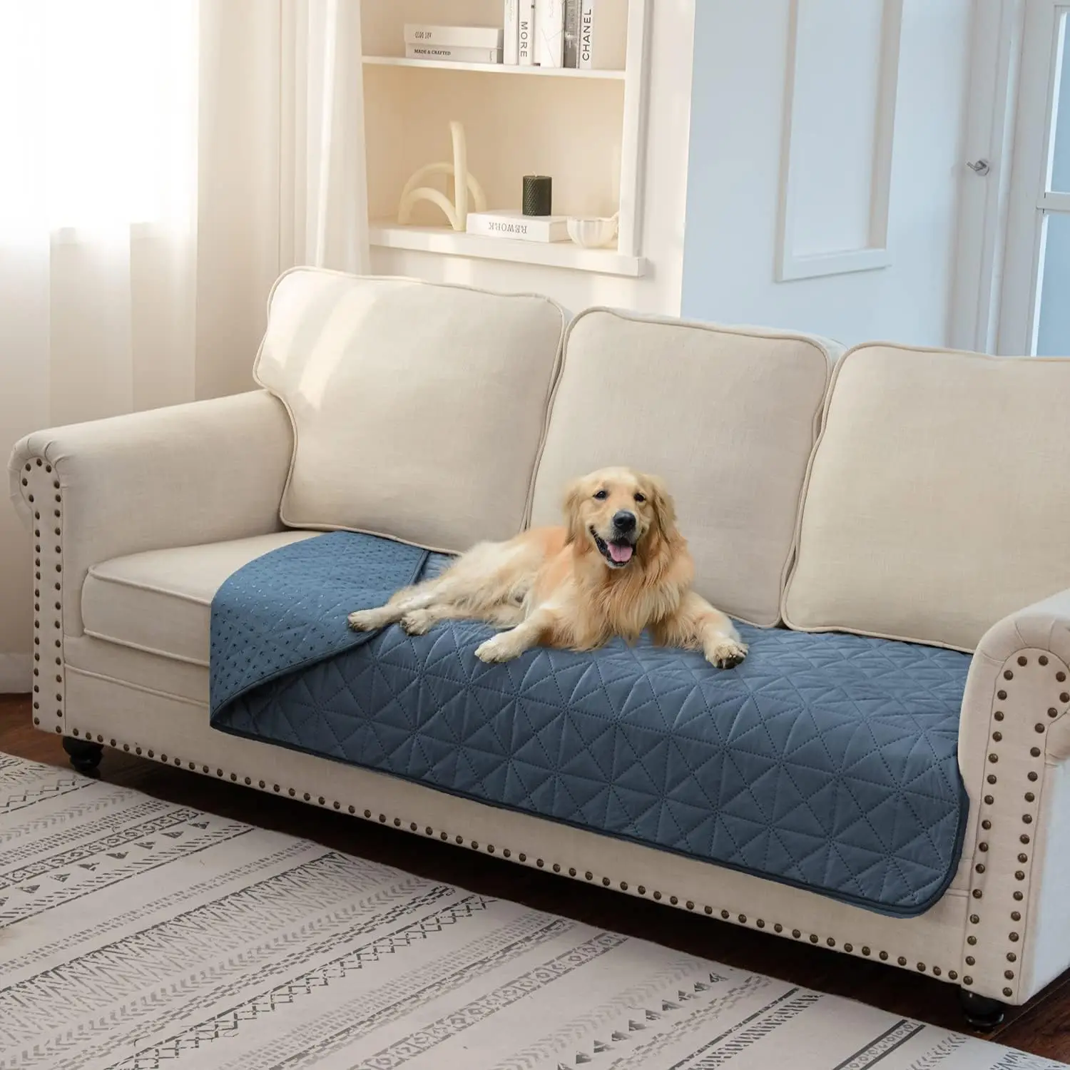 

Sofa Cover Waterproof For Seats Couch Cover For Dogs Pet Couch Cover Velvet For Chair Loveseat Sofa Hine Washable