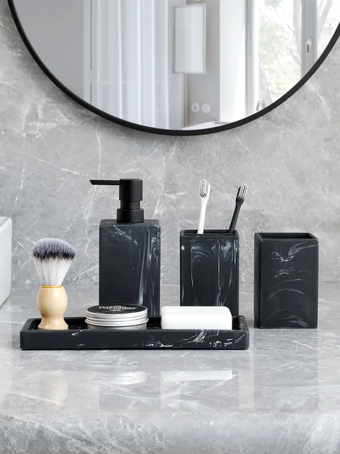 Resin Bathroom Accessories 1