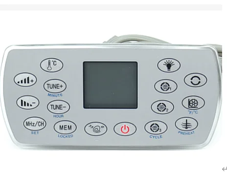 Ethink KL8-3A Spa Control System. 16 Button Touchpad