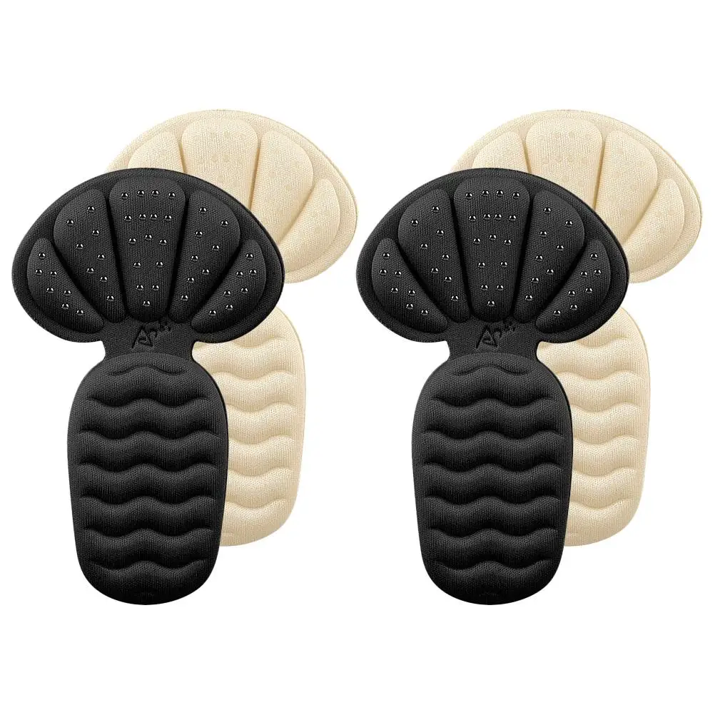 

2 Pairs High Heel Comfort Pads Anti Slip Wear Resistant Stickers Women Shoes Prevent Rubbing Reduce Pain Blisters Heel