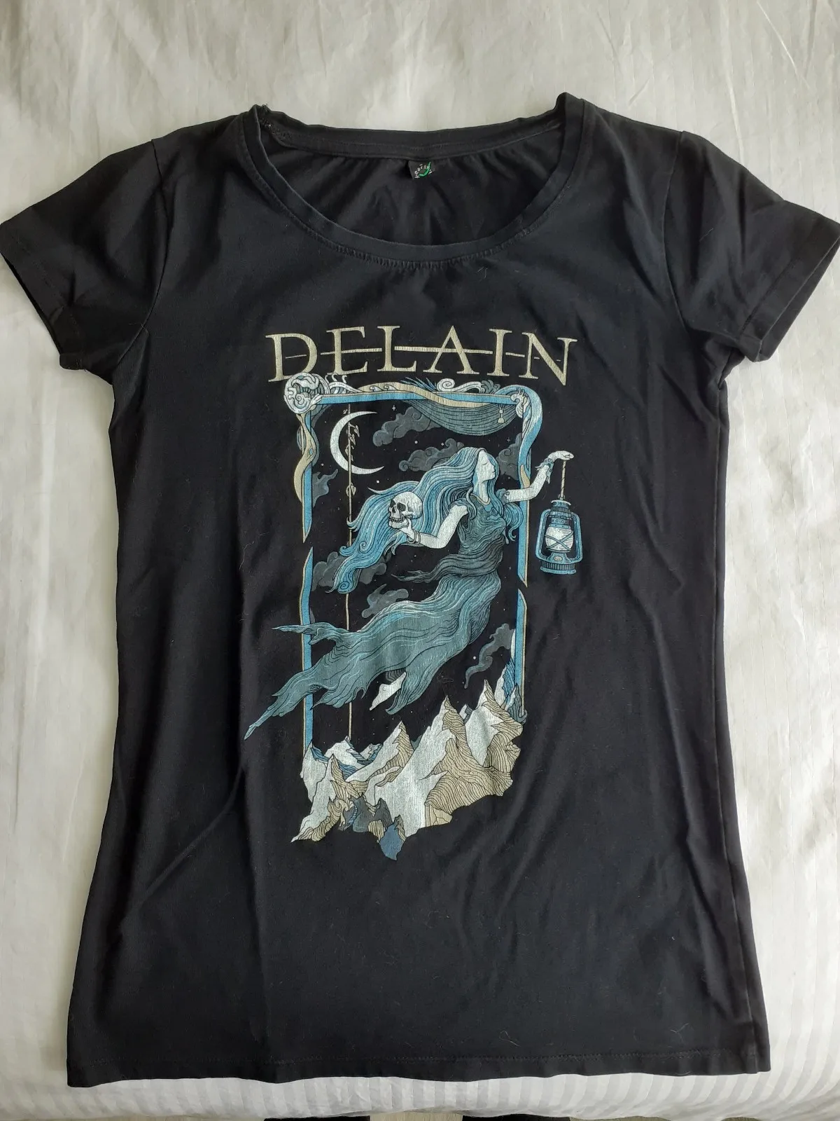 DELAIN MOONBATHERS t-shirt WOMENS gothic symphonic metal epica within temptation