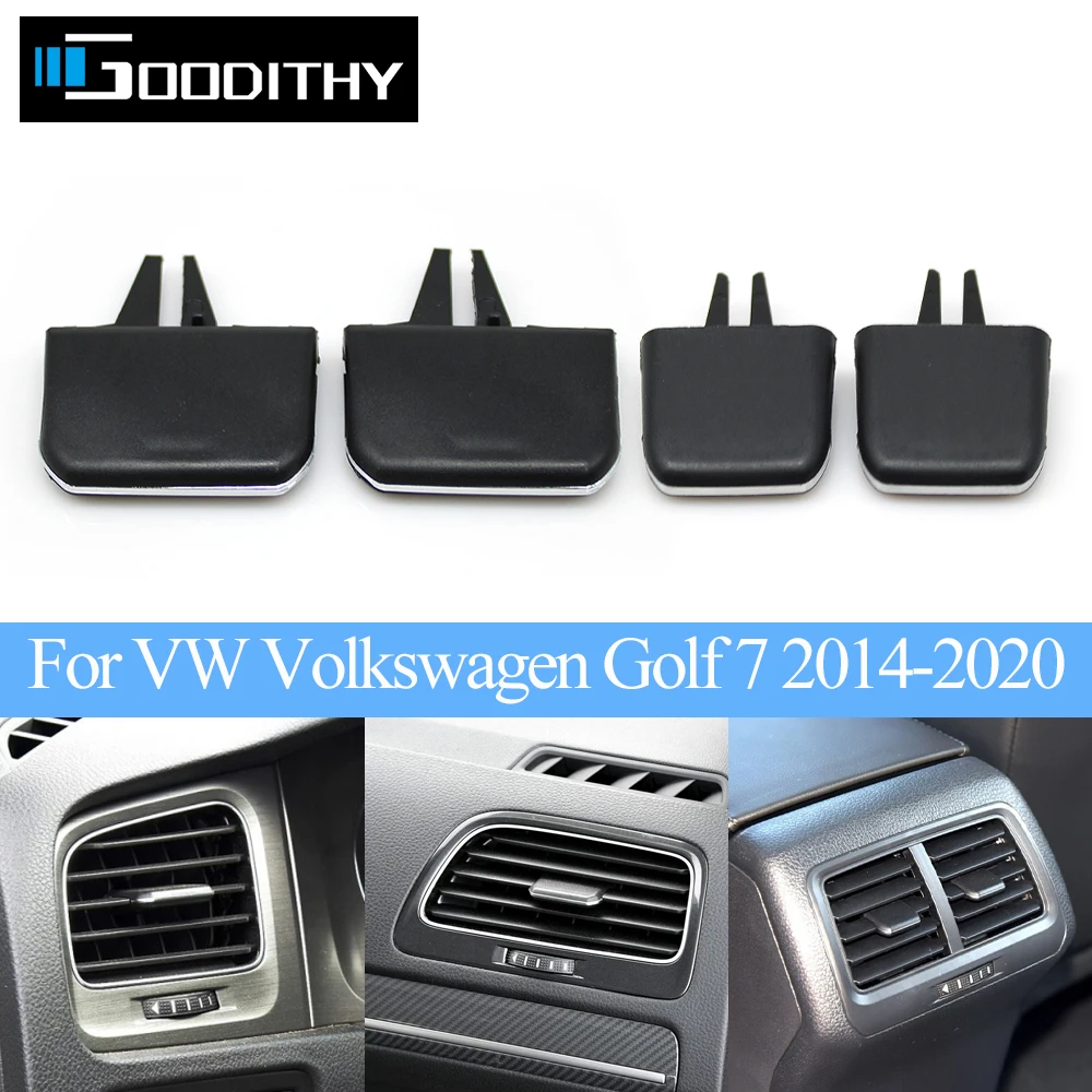 Auto Dashboard Vorne Hinten Klimaanlage AC Vent Grille Outlet Tab Clip Slider Reparatur Kit Für VW Volkswagen Golf 7 2014-2020