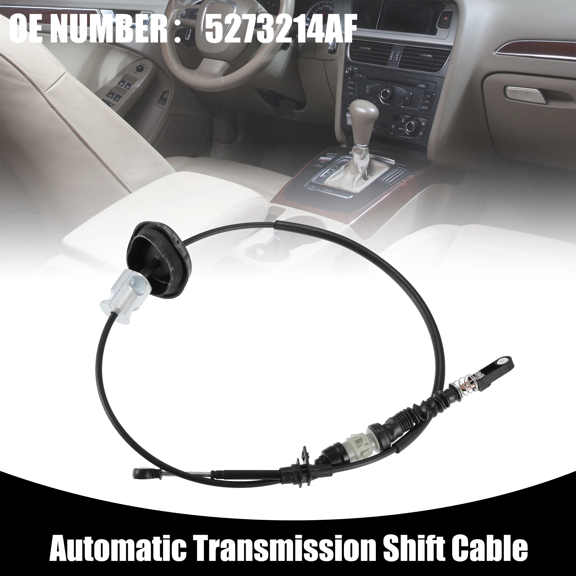 X Autohaux Gear Shift Control Cable NO.5273214AF for Chrysler 200 2011-2014 for Chrysler Sebring 2007-2010