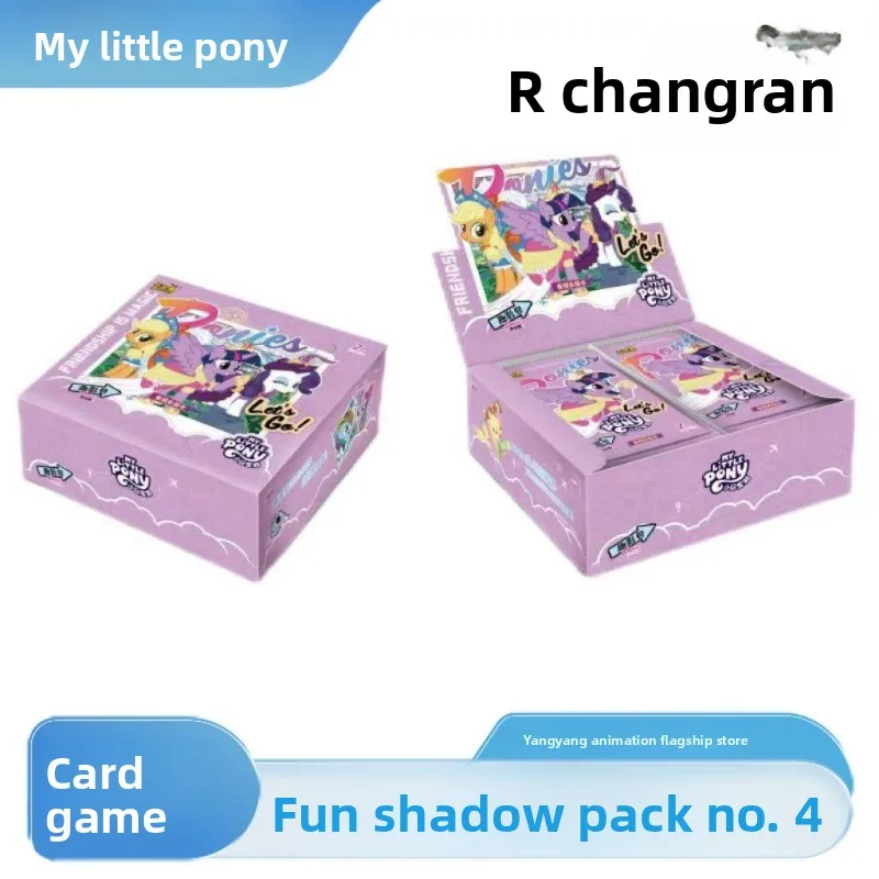 KYOU Genuine Pony Polly Card Whole Box Fun Shadow Pack No.4 Blind Box CR Horizontal Edition Time Stop Card Shiny Collection